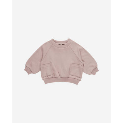 Pocket Sweatshirt || Mauve