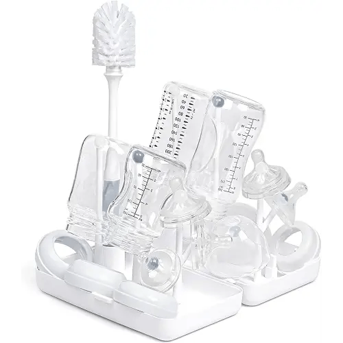 Termichy Travel Baby Bottle Drying Rack, Compact Size with Large Capacity for Working Mom, Visit Families, Friends or Camping with Baby