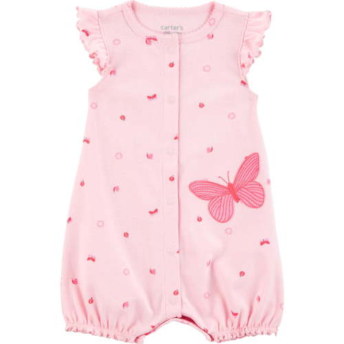 Carter's Child of Mine Baby Girl Romper, One-Piece, Sizes 0-3/24 Months