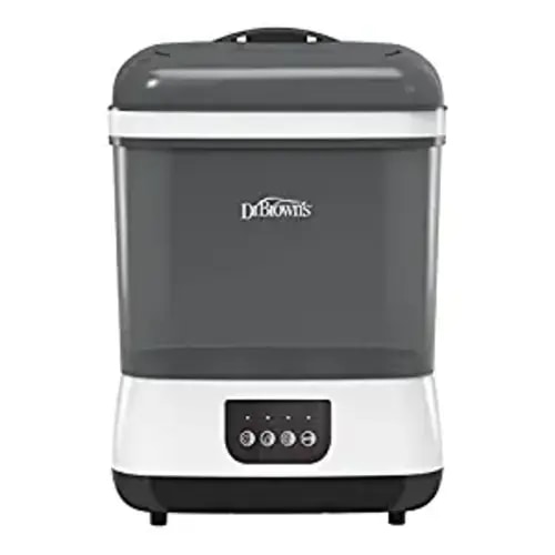 Dr. Brown's All-in-One Sterilizer and Dryer for Baby Bottles, Parts & Other Newborn Essentials - Sterilizer & Dryer