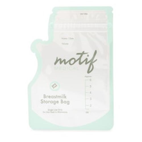 Breast Milk Storage Bags, 100 Count | Motif Medical