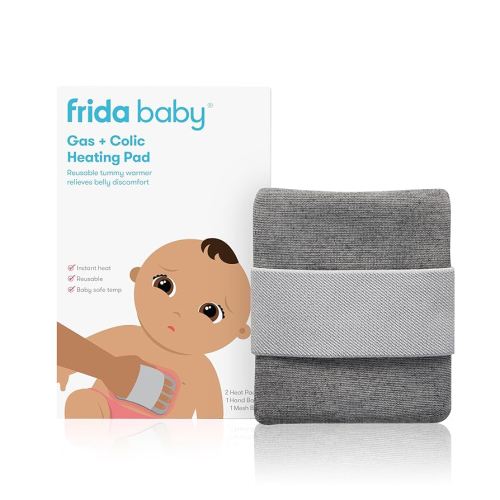 Frida Baby Gas + Colic Heating Pad for Natural Belly Relief | Gentle Heat to Relax + Soothe Bellies | Instant Tummy Warmer | Soothe Colic Discomfort