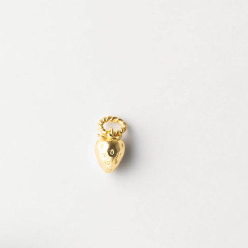 Strawberry necklace charm — GLDN