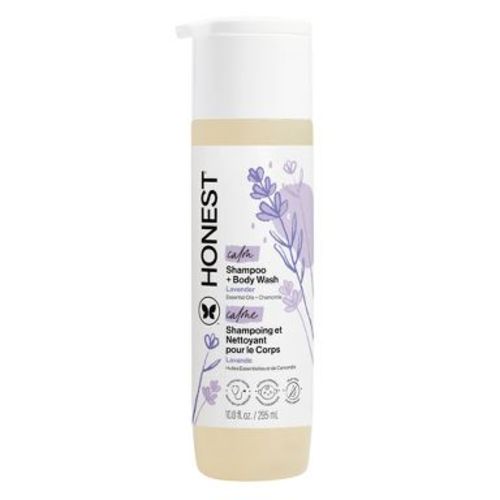 The Honest Company Calm Shampoo + Body Wash - Lavender - 10 fl oz: All Hair Types, Daily Use, Gel Form, Paraben-Free