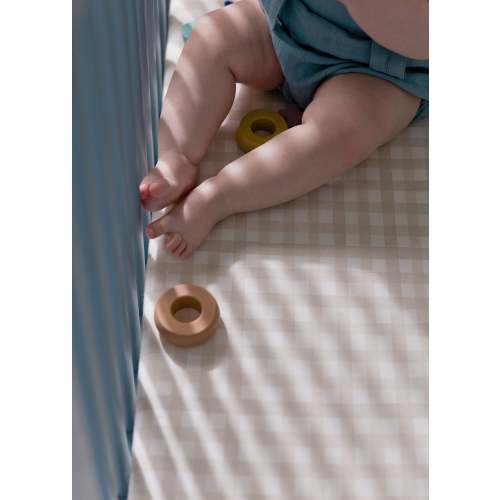 Gingham Crib Sheet Set | Nestig