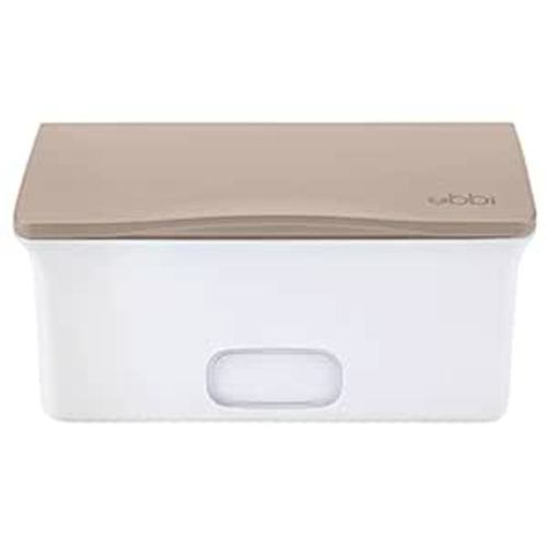 Amazon.com : Ubbi Baby Wipes Dispenser with Weighted Plate and Secure Seal, Nursery and Baby Registry Essential to Keep Wipes Fresh, Taupe : Baby