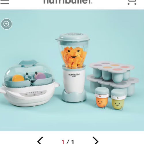nutribullet Baby and nutribullet Baby Turbo Steamer Bundle