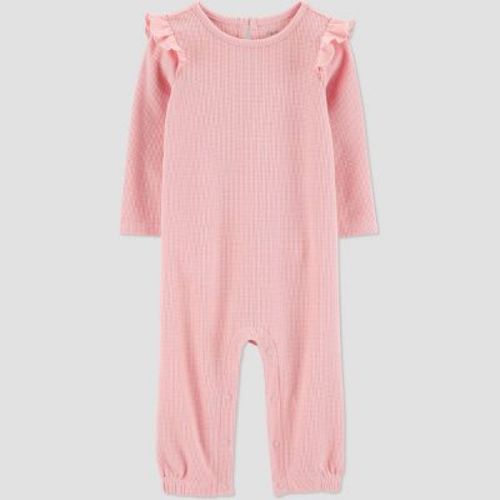 Carter's Just One You® Baby Girls' Long Sleeve Romper - Pink