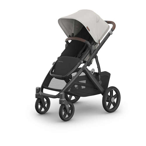 UPPAbaby ® Vista V3 Savannah Pearl Gray Jacquard Foldable Convertible Baby Stroller
