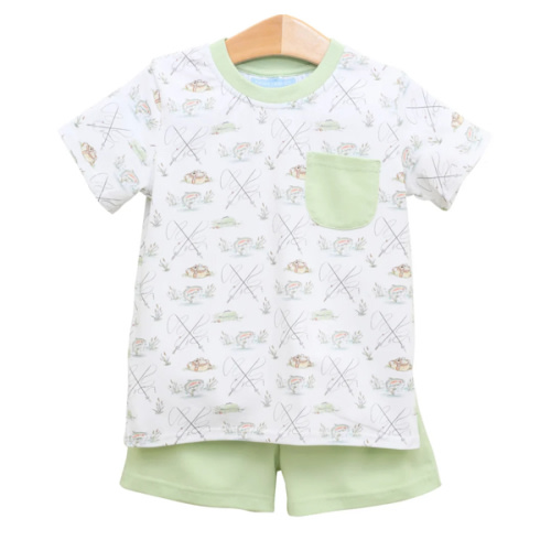 Gone Fishin' Pocket Short Set