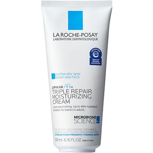La Roche-Posay Lipikar Balm AP+ Intense Repair Body Lotion for Dry Skin, Body Cream with Shea Butter and Niacinamide, Moisturizer for Dry and Rough Skin, Sensitive Skin Safe