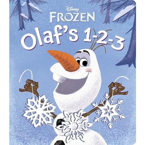OLAF'S 1-2-3 Board book – Illustrated, October 1, 2013