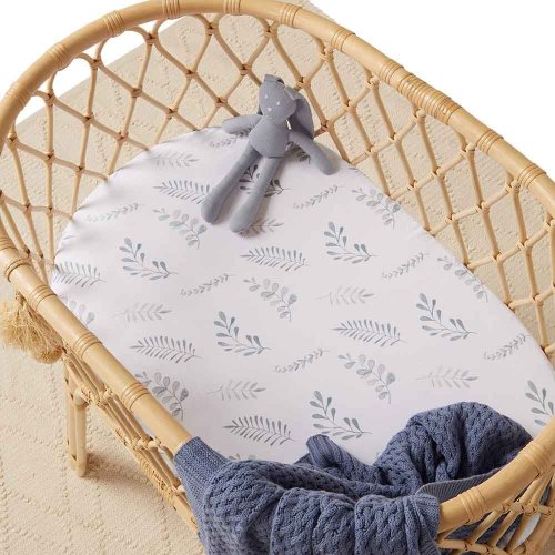 Wild Fern Organic Bassinet Sheet / Change Pad Cover