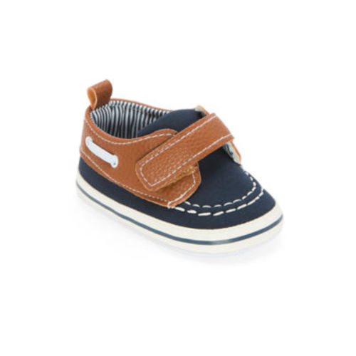 Stepping Stone Infant Boys Boat Shoes