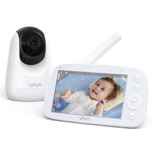 VAVA 720P 5" Baby Monitor, Color: White