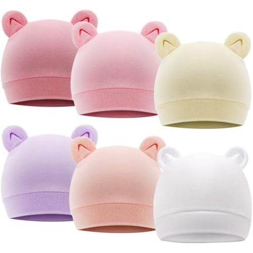 Newborn Baby Hat Infant Beanie Caps Soft Cotton Toddler Hats Newborn Hospital Hat for Baby Boy Girl Kid