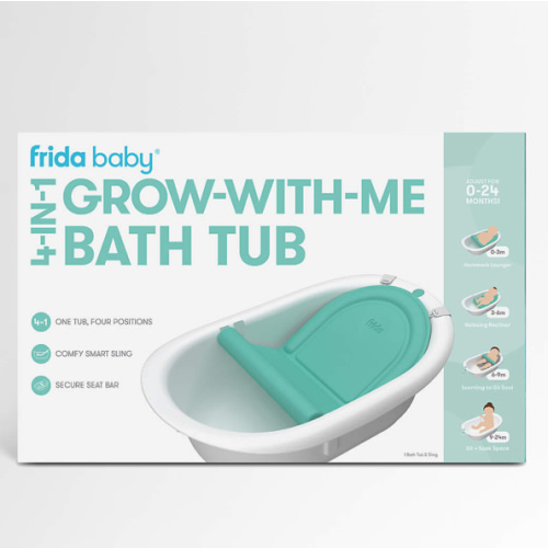 Fridababy® 4-in-1 Grow With Me Baby Bath Tub