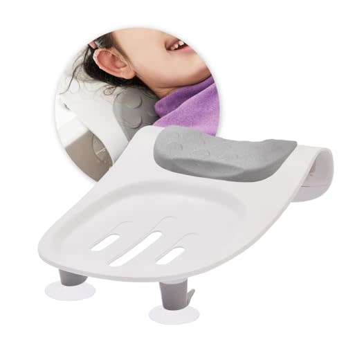 Baby Bath Sink Hair Washing Station for Kids | Toddlers Portable Hair Washing Basin | Sink Hair Washing Bathing Support for Baby | Hair Washing Sink for Children (Grey)
