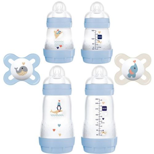 Mam Baby 0+ Months Bottles And Pacifiers Gift Set 6pc