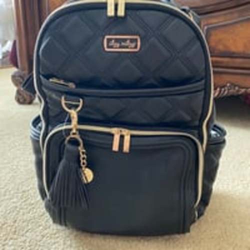 Itzy Ritzy Black Large Mystic Boss Diaper Bag