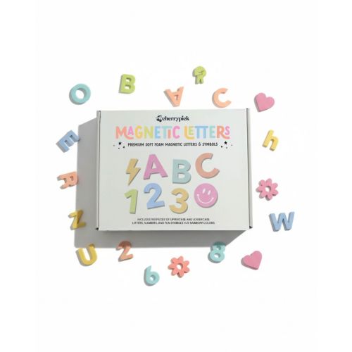 Soft Foam Magnetic Letters & Symbols 150pc Set – Cherrypick