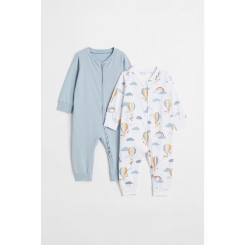 2-pack Jumpsuits with Zip