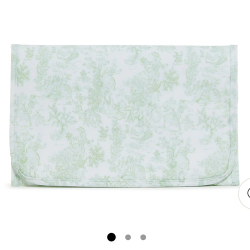 Changing Pad - Game Changer - Bunny Toile Green