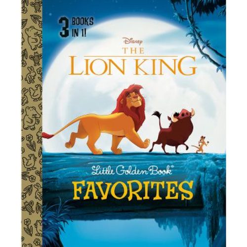 The Lion King Little Golden Book Favorites (disney The Lion King) - By Golden Books (hardcover)