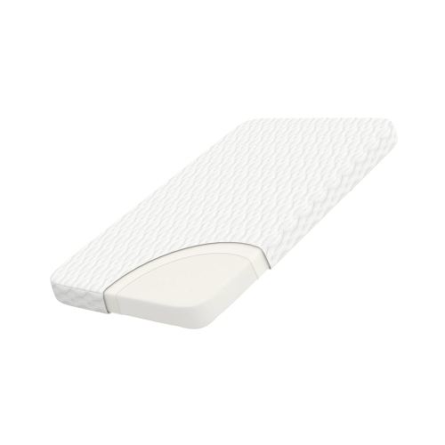 WELLZEE Rectangle Bassinet Mattress 35"x20"x2", fit for AirClub, AMKE 3in1, Besrey, Dream On Me Skylar, Evolur and Most Rectangle Bedside Sleeper, 100% Breathable Cover, Waterproof Lining