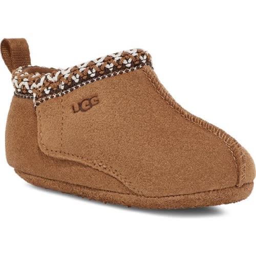Baby & Walker Tasman Slipper, 0/1 M, Chestnut