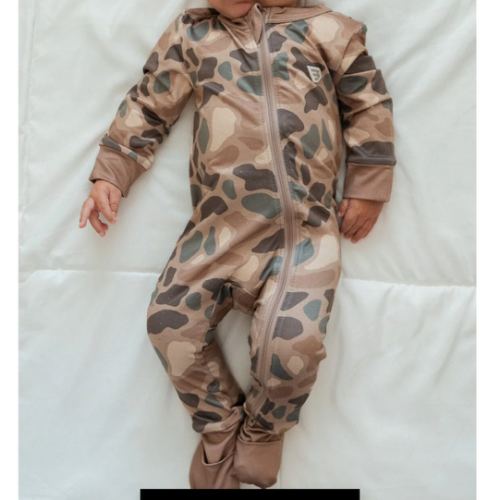 Baby Zip Up - Pintail Camo – BURLEBO