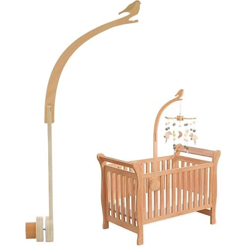 Crib Mobile Arm for Baby Nursery - Mobile Arm for Crib Baby Mobile Hanger for Crib Nursery Decor Girls Boys Baby Crib Mobile Holder Arm Hanging