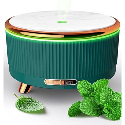 Essential Oil Diffuser for Home, Diffusers for Essential Oils Large Room, 500ml Aromatherapy Diffuser, 7 Colors Changed