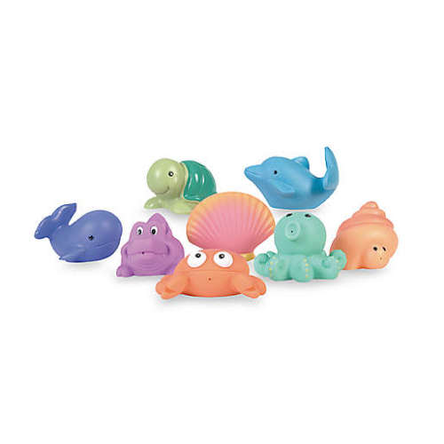 Elegant Baby® 8-Pack Sea Party Bath Squirties