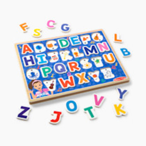Melissa & Doug Ms. Rachel Alphabet Phonics Puzzle