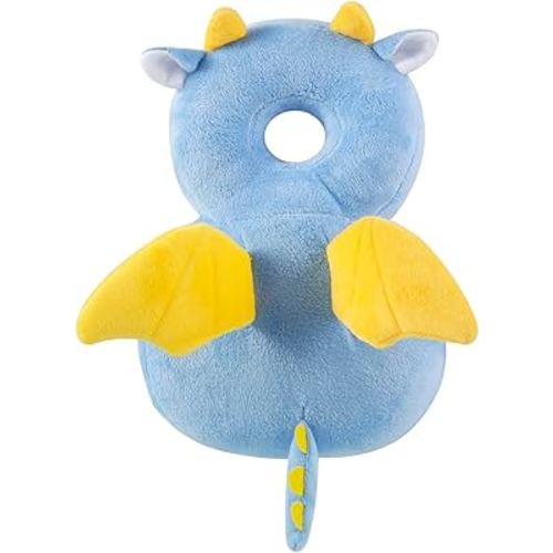 PandaEar Baby Head Protection Backpack, Toddler Walking Head Protector, Adjustable Head Protector Pad Safety Cushion (Blue)