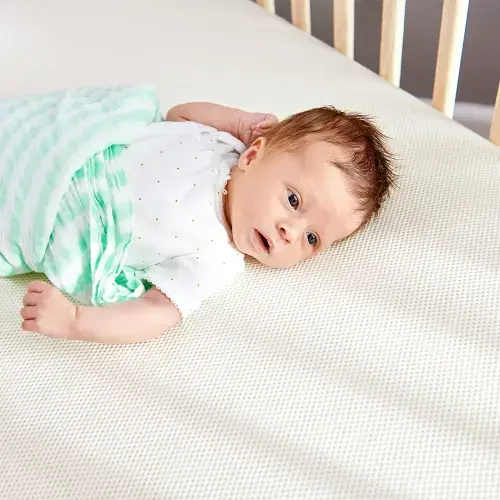 Breathable Organic 2-Stage Baby Crib Mattress