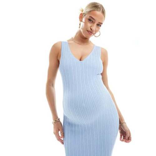 ASOS DESIGN Maternity Strappy Midaxi Dress