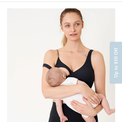 Natrelax™ Nursing Crop Tank Top