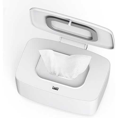Zdolmy Wipes Dispenser, Wipe Holder for Baby, Refillable Wipe Container, Large Capacity, Lengthen, Fit for Most Standard Baby Wipe