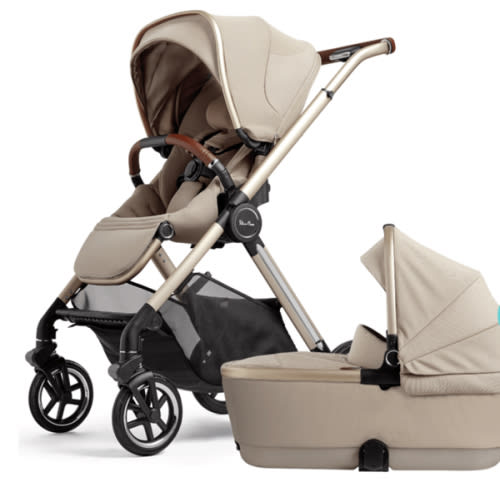 Shop Silver Cross Reef 2 Stroller + Folding Bassient - Li'l Baby Sprouts