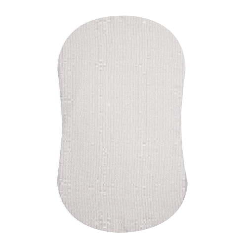 HALO BassiNest - Baby Bassinet Swivel Sleeper Fitted Sheet, 100% organic cotton, White