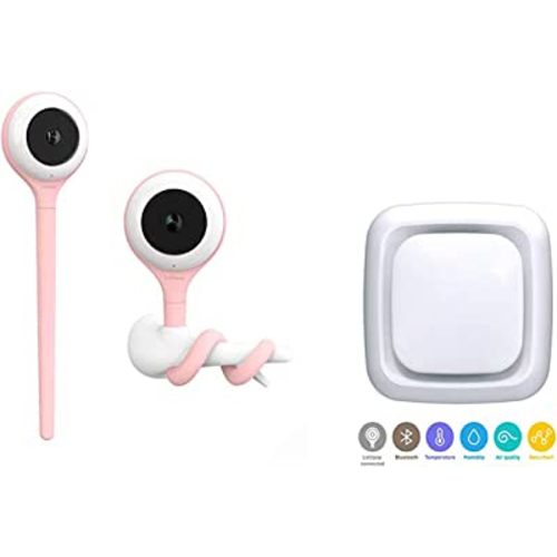 Lollipop Video Baby Monitor with Camera and Audio, Baby Camera Monitor with Crying Detection and Two Way Talk Back, Baby Video Monitor Bundled with Lollipop Baby Monitor
