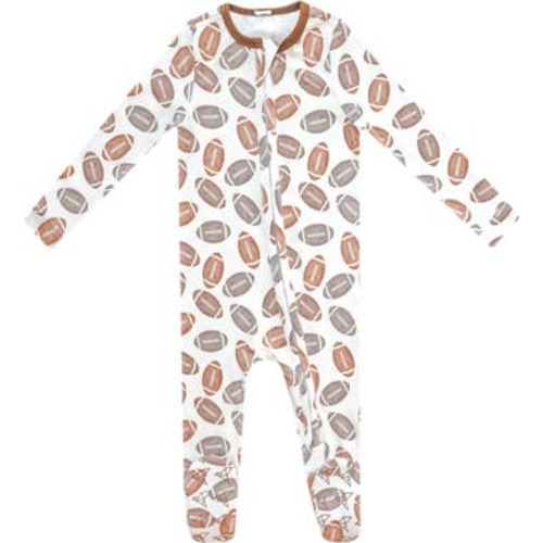 Zip-Up Footie Pajamas, 0-3M