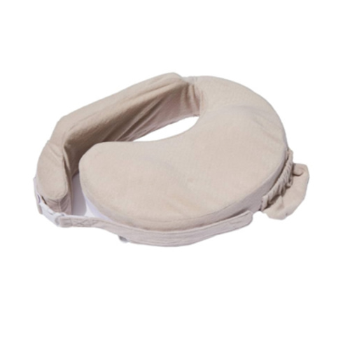 My Brest Friend Nursing Pillow - Deluxe - Enhanced Comfort w/Slipcover - Ergonomic Breastfeeding Pillow for Ultimate Support for Mom & Baby - Adjustable Pillow W/Handy Side Pocket, Soft Sand
