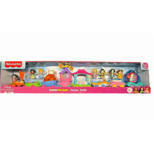 Fisher-Price Little People Disney Princess Parade Figure and Vehicle Set