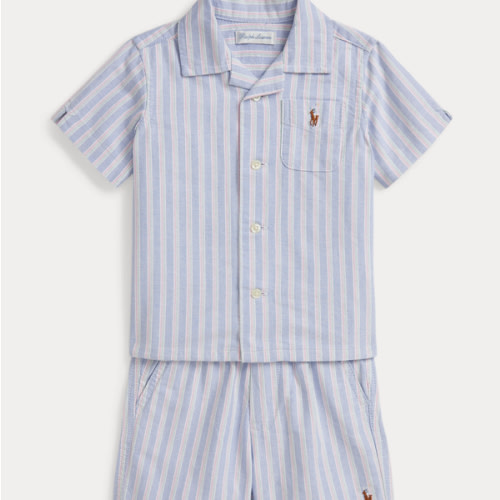 Oxford Shirt & Polo Prepster Short Set