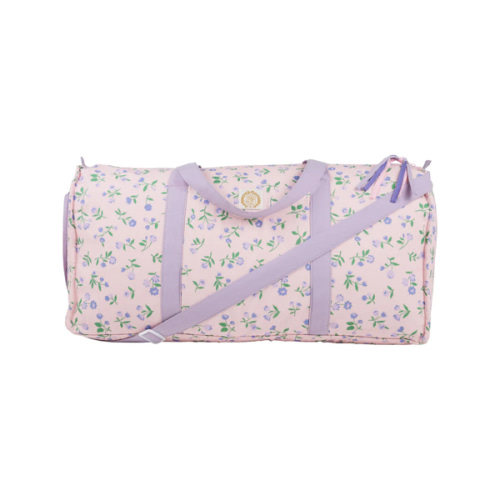 Logan's Long Weekend Bag - Tuxedo Park Tulips with Lauderdale Lavender
