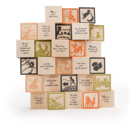 Nursery rhyme block set