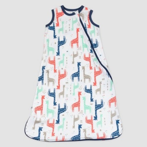 Honest Baby Organic Cotton Interlock Wearable Blanket - Giraffes M